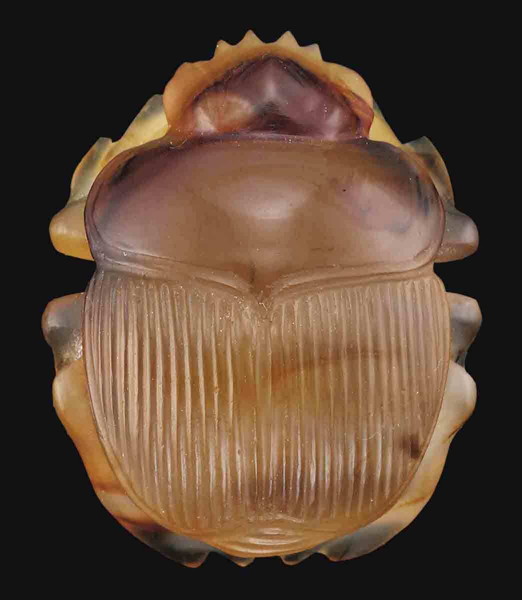 agate egyptian scarab
